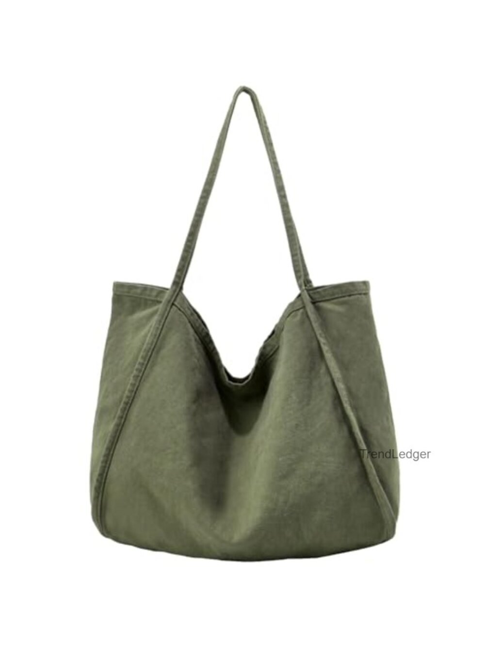Canvas Tote Bag for Women Large Slouchy Hobo Shoulder Bag Work Travel Purse